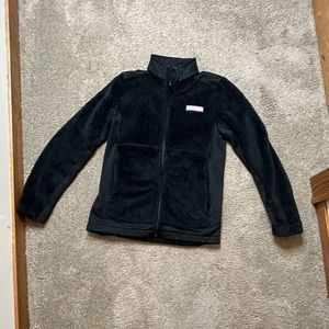 Black fuzzy vineyard vines sweater warm